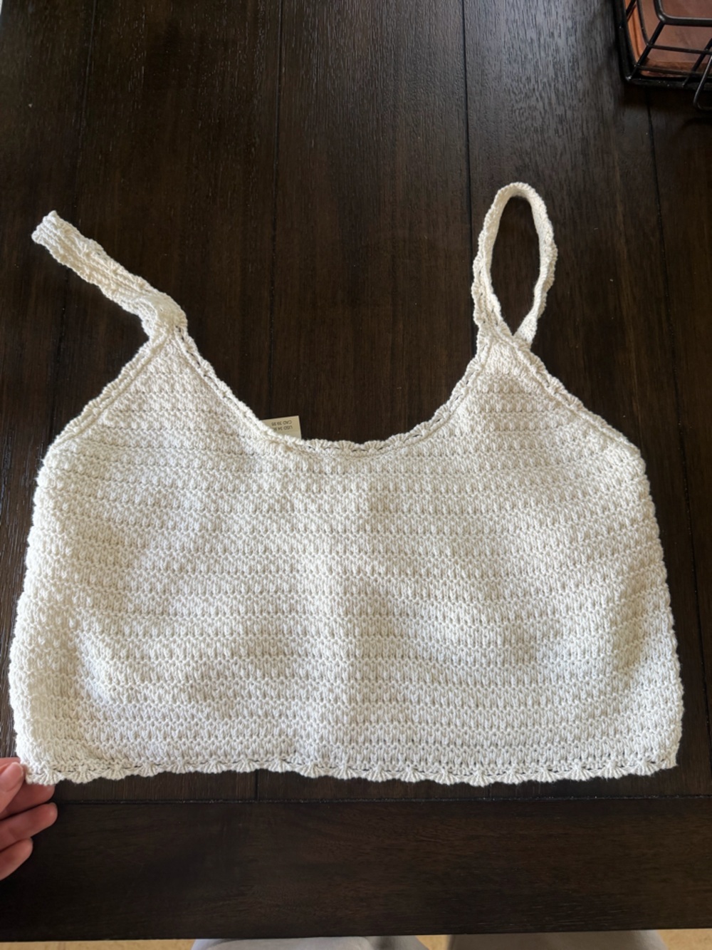 Aerie crochet top(with tags)